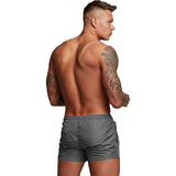 1 x RAW Customer Returns TMEOG Swimming shorts for men, swimming trunks, short swimming trunks, men s swimming trunks, boxer swimming pants, water sports shorts, quick-drying swimming shorts with zipper gray  - RRP €18.99