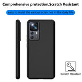 8 x RAW Customer Returns Effcotuo Mobile Phone Case for Xiaomi 12T 12T Pro 5G Case, Ultra Thin Shockproof Case Mobile Phone Case Protective Shock Absorption Fits Compatible with Xiaomi 12T 5G Case - Black - RRP €54.56