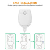 1 x RAW Customer Returns Konesky Toilet Light Disinfection Toilet Seat Night Light Motion IP65 16 Colors Sensor Activated LED Lamp Toilet Bowl Night Light Light Washroom Night - RRP €10.4