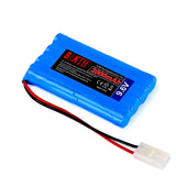 1 x RAW Customer Returns BAKTH 9.6V 2000mAh NiMH RC Battery Racing Pack for Model Cars, Airplanes, Robots Toys , High Performance RC Battery Coaster as Gift - RRP €20.64