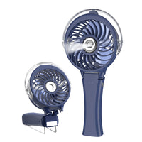 1 x RAW Customer Returns HandFan Handheld Fan Rechargeable Portable USB Fan Electric 17ML Water Tank Mini Fan Battery Operated Foldable Desk Fan for Office Home Travel Camping Party - RRP €26.54