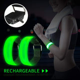 22 x Brand New AivaToba Reflective Tapes for Running, Jogging, Cycling and Dog Walking, 6 Pieces, Rechargeable Green - RRP €660.0