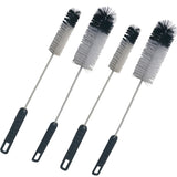 6 x Brand New Coralpearl Bottle Cleaning Brush Set Long Handle X 4 Thin Small Large, Bendable Flexible for Narrow Neck of Water Beer Wine Baby Bottles, Whistle, Hose, Bottle, Decanter, Straw - RRP €139.38