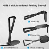 3 x RAW Customer Returns Folding Spade 58cm, 50 High Carbon Steel Folding Spade Camping High Strength Extra Stable Shovel Made of Carbon Steel with Carrying Bag for Outdoor Hiking, Hunting, Car Emergency, Gifts for Men - RRP €64.86