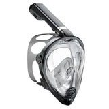 1 x RAW Customer Returns Snorkel Mask Diving Mask Full Face Mask Foldable Anti-Fog CO5 Safe for Teenagers and Adults - RRP €21.42