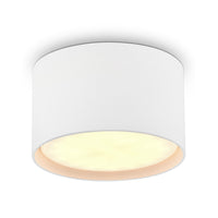 1 x RAW Customer Returns BOYIR LED surface-mounted spotlight ceiling spotlight flat LED GX53 6W 230V ceiling light white warm white 3000K surface-mounted spot round surface-mounted light ceiling lamp made of aluminum ceiling spots 84x50mm - RRP €18.99