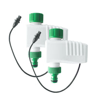 1 x RAW Customer Returns Automatic 4-outlet irrigation computer irrigation system including 1 x 4-way water distributor, 2 x solenoid valves garden irrigation clock water timer ... - RRP €59.99