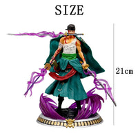 1 x RAW Customer Returns MEZHEN Figures One Piece Anime Figure Model Rorronoa Zorro Anime Figure Anime Figures PVC Statue Decoration Collectible Character Action Model Desks Anime Fans Toys Gift - RRP €20.4