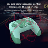 1 x RAW Customer Returns RALAN Green Wireless Controller Compatible with PS4 Pro Slim PS3 IOS For Switch PC for PS4 Dualshock 4 Gamepad with Headphone Jack and Touchpad - RRP €21.88