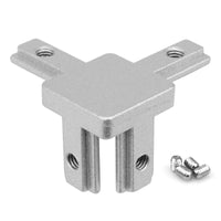 1 x RAW Customer Returns TSSS Set of 20 3 Way Corner Connectors 2020 Series Solid Corner Bracket with M4 x 5mm Screws 304 Stainless Steel for 6mm T-Slot Standard Aluminum Extrusion Profile - RRP €21.6