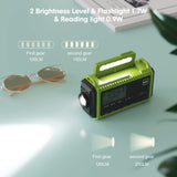 1 x RAW Customer Returns Crank radio DAB FM with battery 5000 mAh, portable solar radio with LED flashlight and reading light, DAB construction site radio RDS function, emergency digital radio SOS alarm for hiking, camping, outdoor green  - RRP €46.79