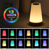 1 x RAW Customer Returns Lightess dimmable bedside lamp set of 2 table lamps dimmable RGB touch smart night light mood light 13 colors color change for children s room, bedroom, living room, study etc. - RRP €34.9