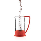 1 x RAW Customer Returns Bodum Brazil 10938-294 coffee maker 8 cups 1 l red - RRP €34.1