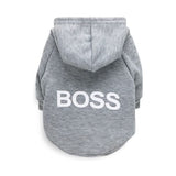 1 x Brand New LtuzPet Boss dog sweater with hood, made of soft fleece, warm dog jacket - RRP €20.4