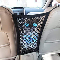 5 x Brand New CDCDG Universal Car Back Seat Net Protective Net Organizer Net with 4 Hooks for Bottle Children Toys - RRP €30.2