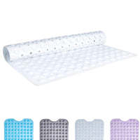 1 x Brand New TranquilBeauty Shower Mat Square - White - 53x53cm - Skin sensitive - Anti-slip mat - Shower insert non-slip - Machine washable - Latex free - Ideal shower mat for seniors and children - RRP €13.93