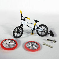 1 x RAW Customer Returns GCDN Finger Bicycle, Mini Alloy Bicycle Toy Mountain Bike Model Children Finger Bicycle Fans Toy Gift for Boys Girls Kids - RRP €36.0