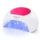 1 x RAW Customer Returns SUNUV SUN2C Nail Dryer UV LED Nail Lamp for Gel Nails, 10, 30, 60, 90s Timer, Automatic Infrared Sensor, Suitable for Manicure and Pedicure, Valentine s Gift Pink  - RRP €35.4