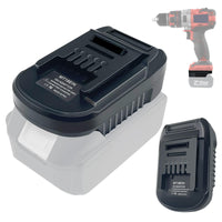 1 x RAW Customer Returns TPDL battery adapter converter for Makita to for Einhell power tool, battery adapter for Makita 18V BL1860 BL1850 BL18400 Li-Ion battery converter to for Einhell 18V Li-Ion power tool - RRP €21.48