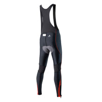 1 x RAW Customer Returns Santic Men s Cycling Bib Shorts Long Padded Cycling Pants Red EU M - RRP €43.86