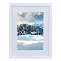 1 x RAW Customer Returns Joyshare Large Picture Frame 30x40 cm Wood, Vintage Collage Picture Frame White - RRP €16.13