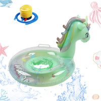 13 x Brand New Baby swimming ring, float children s swimming ring, inflatable swimming ring, inflatable by swimming, swimming aid toy, baby swimming trainer unicorn green  - RRP €152.75