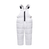 1 x RAW Customer Returns amropi Unisex Child Ski Suit 2-Piece Winter Snow Suit Jacket with Hood and Pants White, 2-3 Years - RRP €69.99