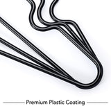 1 x RAW Customer Returns HOUSE DAY Clothes Hangers Black Metal Clothes Hangers Metal Hangers Wire Hangers Non-Slip Clothes Hangers Stable Clothes Hangers Space Saving Clothes Hangers Thin Clothes Hangers 0.4cm Thick 20 Pieces - RRP €18.34