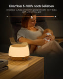 1 x RAW Customer Returns G rvitor bedside lamp touch dimmable with 20W charging function, table lamp dimmable with 8 colors and 3 modes, night light baby nursing light with timing function for bedroom living room children s room - RRP €28.99