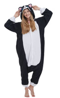 1 x RAW Customer Returns Simzoo Animal Pajamas Adult Pajamas Halloween Costume Casual Wear Cat Pajamas - RRP €29.0