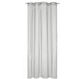 1 x Brand New JEMIDI Transparent Curtains with Metal Eyelets - Translucent Curtains for Window Bedroom Living Room Kitchen - Single Curtain 140 x 245 cm - RRP €20.4