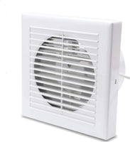 1 x RAW Customer Returns Randaco bathroom fan, diameter 100 mm, wall fan, bathroom exhaust fan, kitchen, toilet, bathroom fan, quiet operation fan, white - RRP €19.15