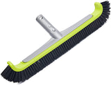 1 x RAW Customer Returns Pool brush pool cleaning cleaning brush 45cm with aluminum handle and reinforced aluminum back for pool wall and pool floor - RRP €26.54