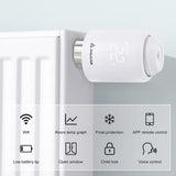 1 x RAW Customer Returns SALCAR WIFI Thermostat Connect Directly Thermostatic Valves for Radiators Compatible with Amazon Alexa Google Assistant Tuya Programmable Thermostatic Valve No Gateway Required - RRP €40.33