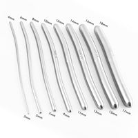 1 x RAW Customer Returns Hegar Dilators Urethral Dilator Set 8 Hegar pins with double ends 3mm to 18mm - RRP €23.6