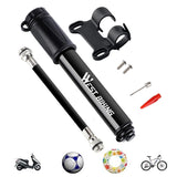 1 x RAW Customer Returns Amacoam Bicycle Pump, Mini Portable Air Pump, Mini Bicycle Air Pump, Suitable for Presta and Schrader Valves, Bicycle Pump for Mountain Bikes, Road Bikes, BMX, Balls - RRP €14.11