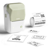 1 x RAW Customer Returns NIIMBOT B1 Label Printer with 1 Roll of Starter Tape, Bluetooth Self-Adhesive Labeling Machine, Labeling Machine Print Size 20-50mm Compatible with iOS and Android for Home, Office Green  - RRP €45.99