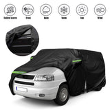 1 x RAW Customer Returns Full Replacement Car Cover for VW T4 SWB, Weather and UV Resistant Car Covers, Complete Replacement Garage Cover for VW Transporter Multivan Caravelle Black  - RRP €89.74