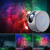 1 x RAW Customer Returns Starry sky projector, LED galaxy light projector with remote control, 16 modes night light star projector lamp for baby, adults, bedroom, home theater, room decoration, party, night light ambience - RRP €46.38