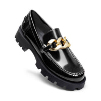 7 x Brand New DREAM PAIRS Women s Casual Loafers Flat Comfortable Platform Loafers with Chain Decoration Spring Summer Autumn Black SDLS2210W-E Size 40 EUR  - RRP €256.34