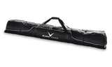 1 x RAW Customer Returns Black Crevice ski bag for 3 pairs of alpine skis, 190 cm, Black Yellow - RRP €50.41