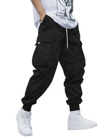 1 x RAW Customer Returns YAOHUOLE Cargo Pants Men Long Black Men s Work Trousers Cargo Pants Men Winter Black XL - RRP €29.23