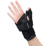 1 x RAW Customer Returns CURECARE Thumb Brace Left and Right, Reversible Thumb Splint for Day and Night Support, Breathable Thumb Orthosis for Arthritis, Tendonitis Black  - RRP €13.87