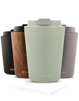 1 x RAW Customer Returns MAMEIDO thermal mug 350ml, 470ml 700ml - leak-proof coffee mug to go made of stainless steel, double-walled insulated, leak-proof - coffee to go mug keeps you warm Desert Sage, 0.35l  - RRP €27.99