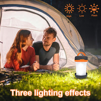 6 x Brand New Foldable Camping Light Collapsible Tent Lantern Battery Operated Retractable LED Camping Lantern Portable Camping Lantern Electric Camping Lamp for Home Outdoor Hiking Fishing Emergency - RRP €122.4