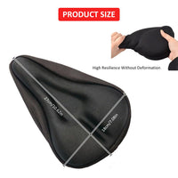 1 x Brand New Hollow ergonomic bicycle seat cover, road bike saddle cushion, bicycle saddle cover, bicycle saddle cover, bicycle gel seat cover, for most bicycles such as road bikes, mountain bikes and trekking bikes, 18 x 28 cm - RRP €32.4