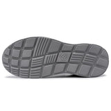 1 x RAW Customer Returns FLOWING PLUME Waterproof Trainers Men Women Lightweight Running Running Sports Cushioning Fitness Sneakers Sports Slip on Walking Dark Grey, 41EU  - RRP €58.8