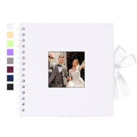 1 x RAW Customer Returns Vienrose Album Photo Album Diy Spiral Scrapbooking Album 40 Pages Black Scrapbook Wedding Gifts Valentino Anniversary Birthday - RRP €11.99