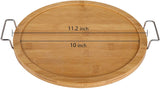 1 x RAW Customer Returns Yesland set of 5 ceramic serving bowls with bamboo tray, snack bowls set, tapas bowl with tray, dessert bowls with bamboo plate, sauce bowls for starters, snacks, spices, sauces, sweets - RRP €35.28