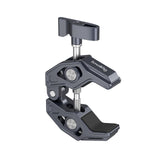 1 x RAW Customer Returns SMALLRIG Crab-Shaped Clamp with 1 4 -20, 3 8 -16 Threaded Holes, Payload 7.7 lbs 3.5 kg, for Most Photographic Accessories 3755B - RRP €19.99